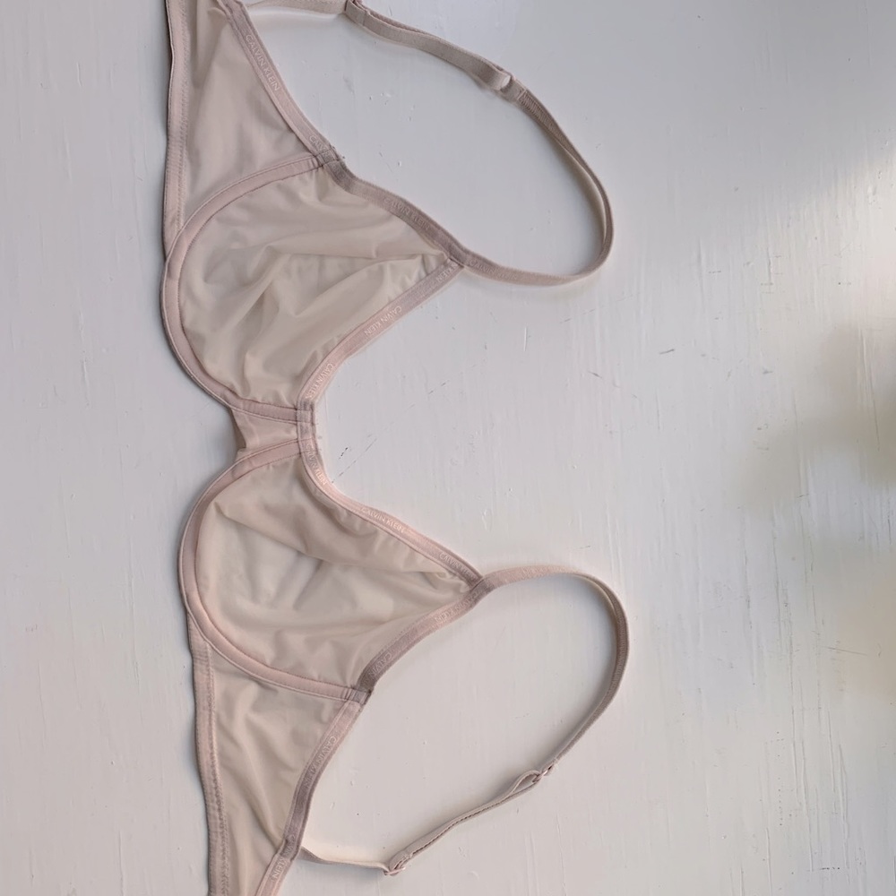 Calvin Klein Sheer Marquisette Unlined Demi Bra, 32D